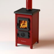 Kamna na dřevo/uhlí Happy – 6 kW - Obrázek 4