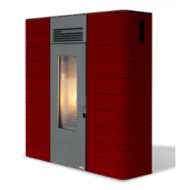 Kanalizovatelná kamna na pelety Pinarello – 12 kW