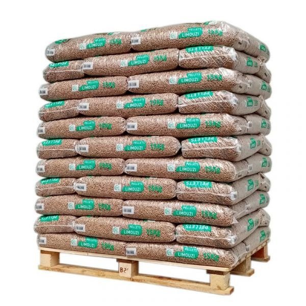 5at1po.jpg Pellet Limousi – 100 % francouzský jehličnan – 1 paleta 990 kg (66×15 kg) - Obrázek 1