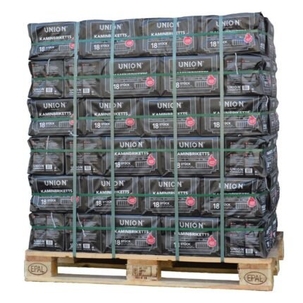 Briquetas de lignito – paquete palet (900 kg)