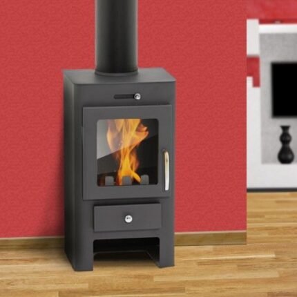 Kamna na dřevo Belleza PASSAT – 7 kW – dvojité spalování – 80% účinnost