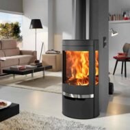 Krbová kamna Panadero Suerte 8 kW – litinový plášť, EN 13240, 2 roky záruka, Španělsko - Obrázek 2