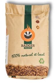 Dřevěné pelety Badger – paleta 975 kg (65×15 kg) - Obrázek 2