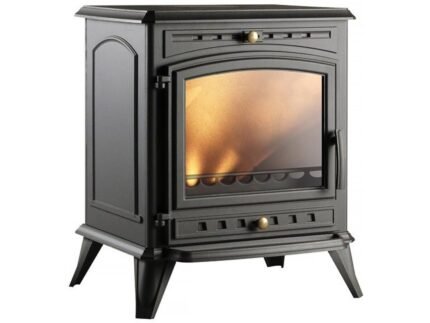 Ocelová kamna na dřevo Altea – 5–12 kW Antracitová