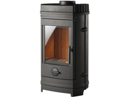 Litinová kamna na dřevo Chatel – 5–12 kW Antracitová