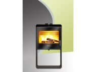 Ocelová kamna na dřevo Boree – 6–10 kW Černá (Invicta) - Obrázek 2