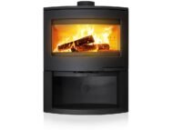 Utěsněná Kamna na Dřevo Calcias (Ocel a Litina) – $9$ kW