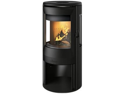 Litinová Kamna na Dřevo "Aratos" $8$ kW Antracit (Invicta)