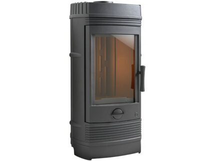 Litinová kamna na dřevo Gomont – 12 kW Antracitová