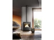 Litinová kamna na dřevo Invicta Kazan – 9 kW Antracit - Obrázek 2