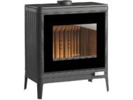 Litinová kamna na dřevo Kazan GA – 9 kW Antracit (Invicta)