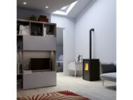 Peletová Kamna Monobloc Bassano 5 Antracit: Kompaktní $4,2$ kW - Obrázek 3