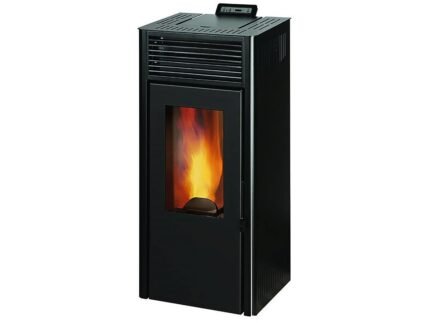 Krbová kamna na pelety Nola 10 – 3–9,5 kW Černá