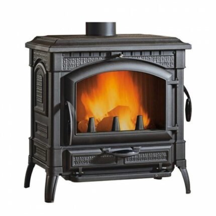 Kamna na dřevo Isotta Evo – 12 kW – litina, 50 cm, 338 m³