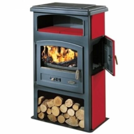 Kamna na dřevo Eco – 11,5 kW – litina + ocel – 55 cm polena