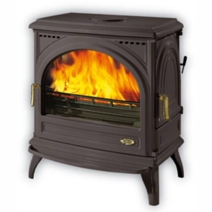 Kamna na dřevo Petit Carvin – 8 kW – litina, 57 cm, dvojí přikládání